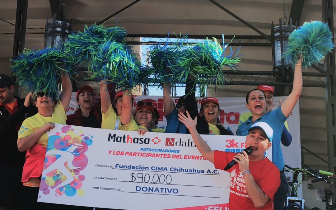 Mathasa otorga donativo en apoyo a familias que luchan contra el cáncer
